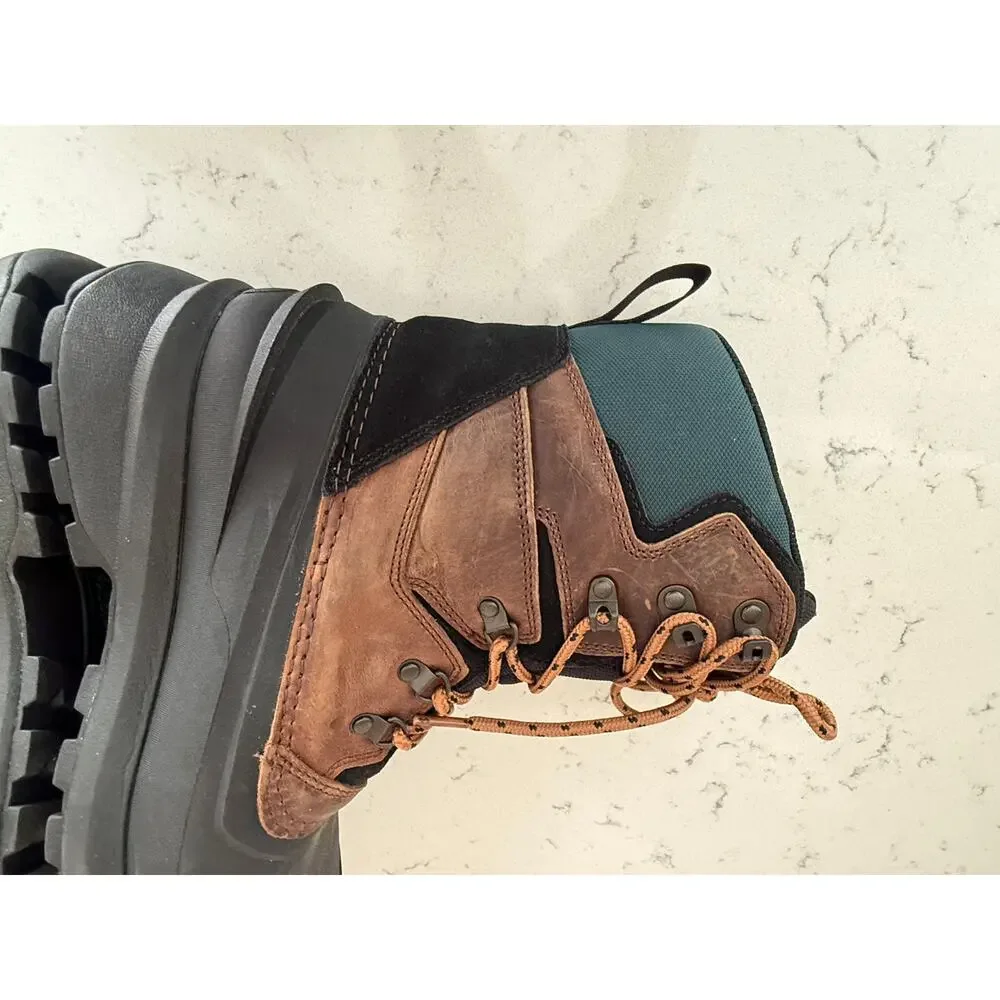 North Face Mens 10 Chilkat V 400 Brown Hiking Winter Waterproof Boots